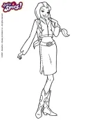 Totally Spies kleurplaat 15
